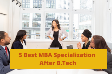 which specialization is best in MBA after B.Tech